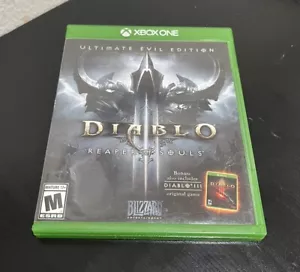 Microsoft Xbox One Diablo 3 Reaper Ultimate Evil Edition Game Blizzard Tested - Picture 1 of 4