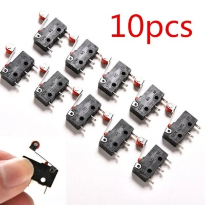 10 STK Mikrotaster Taster Rollenhebel Microschalter Mikroschalter Microswitch - Bild 1 von 4