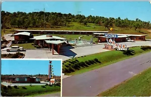 Vintage McHoma Lodge Best Western Motels McAlester Oklahoma posta marcata maggio 1962 - Foto 1 di 2