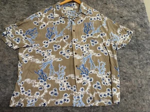 Caribbean Pure Silk Button Up Short Sleeve ShirtS Lot of 4 Size 3XB Multi color - Picture 1 of 24