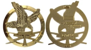 Insigne de BERET , Bataillon de Guerre Electronique, 2 pontets , Promodis G 5742 - Imagen 1 de 1