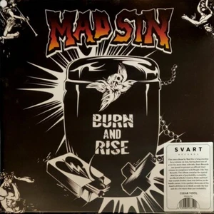 MAD SIN – Burn And Rise LP lim 100 CLEAR VINYL RARE !!! Nekromantix Meteors - Picture 1 of 2