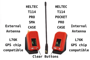 Heltec T114 Pro SMA Case for running Meshtastic by Alley cat - Picture 1 of 6