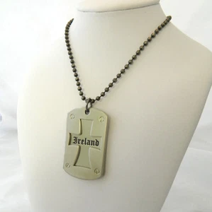 Colgante Cruz Celta Perro Etiqueta Irish Products Celtic Glory Ireland 8062 - Imagen 1 de 2