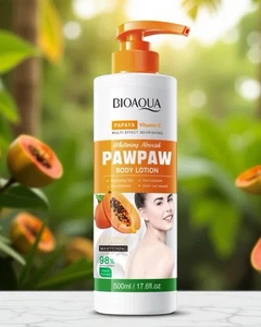 Pawpaw Körperlotion natürliche aufhellende Feuchtigkeitscreme Vitamin C 500 ml USA Lager - Bild 1 von 11