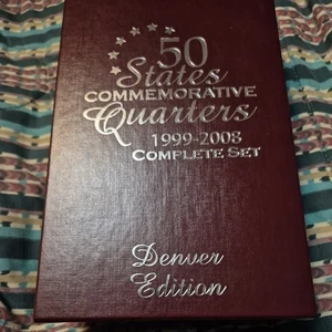 50 STATES Commemorative Quarter Set 1999-2008 DENVER Edition - Picture 1 of 2