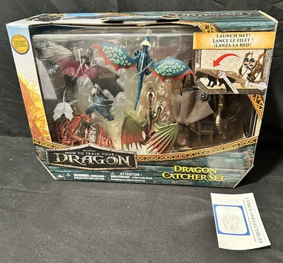 Dreamworks Dragons How to Train Your Dragon 5-Pack Dragon Catcher Set 4" figures - Image 1 of 4