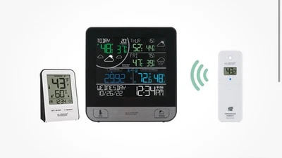 C74443 La Crosse Technology Wi-Fi Forecast Color Weather Station - Image 1 of 4