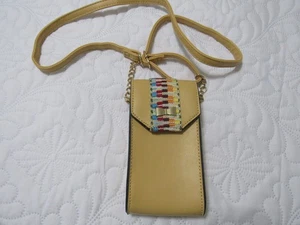 OLIVA & KATE Damen kleine Handy Geldbörse Etui Schultertasche Portemonnaie Umhängetasche - Bild 1 von 6