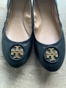 Tory Burch Allie flach Größe 9 schwarz - Bild 1 von 6