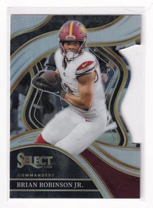 2023 Select Brian Robinson Jr #294 - Silver Die Cut | Washington Commanders - Picture 1 of 3