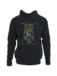 Kimchi is Life Neon Women's Hoodie - Picture 1 of 6