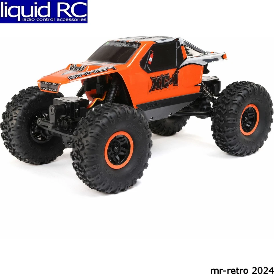 Axial Racing 00003T2 AX24 XC-1 1/24th 4WS Crawler Brushed RTR Orange - Image 1 of 1
