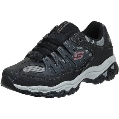 Skechers Men's After Burn M.Fit Charcoal/Black (50125/CCBK - 50125EWW/CCBK) - Image 1 of 4