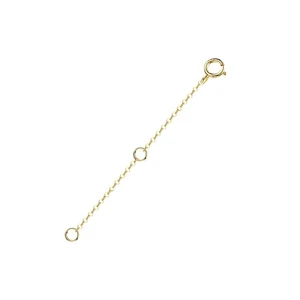 Lulau 14K Massiv Gold Halskette Verlängerung Echt Armband Verlängerung 2 3 4 Zoll Dur... - Bild 1 von 6