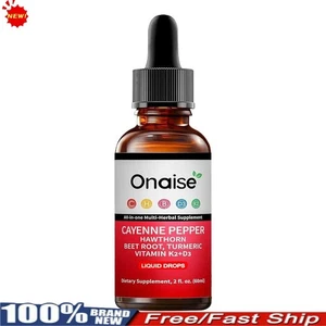 ONAISE Cayenne Drops - Cayenne Pepper Drops Liquid Supplement 60ml - Picture 1 of 8