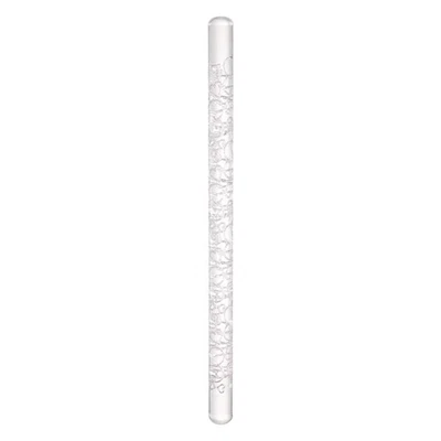 Acrylic Embossed Rolling Pin 16cm x 1cm Heart Pattern - image 1 of 4