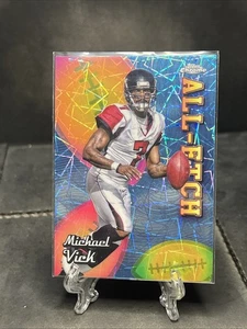 2024 Topps Chrome - All-Etch Michael Vick #CAE-MV Lazer Refractor - Bild 1 von 2