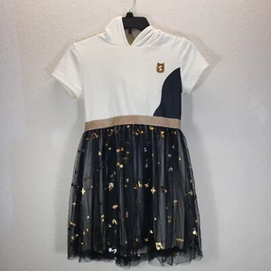 2023 Original Squishmallows Girls Large Short Sleeve Dress CAT Cosplay Costume - Picture 1 of 10