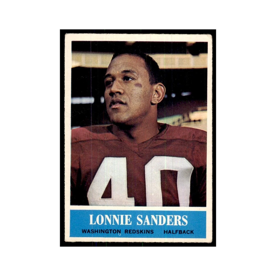 1964 Philadelphia Lonnie Sanders Football Cards #193 - Image 1 of 3