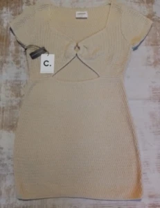 Anthropologie Callahan Knitwear Dress XL Beige NWT - Picture 1 of 6