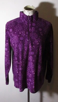 Jersey polar púrpura BLAIR 1/2 cremallera talla XL Foto 1 de 4