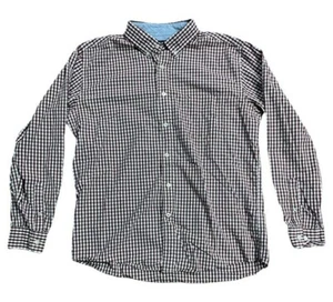 Tommy Hilfiger Herren Classic Fit Button Down Burgund Kariert Langarm Large - Bild 1 von 5