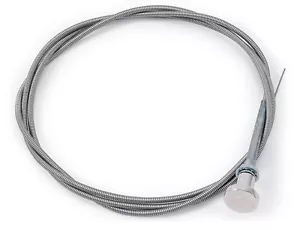 Edelbrock 8013 Universal 6' Choke Cable With Polished Knob - Picture 1 of 2