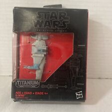 Star Wars Titanium Black 16 B-Wing  Starfighter  Hasbro The Black Series 2015