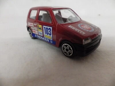 FIAT CINQUECENTO RALLY BURAGO 1/43 N.4138 CON SCATOLA - Immagine 1 di 2