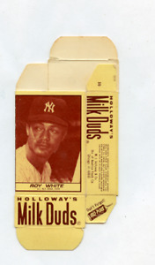 1971 MILK DUDS # 15 ROY WHITE YANKEES  COMPLETE BOX