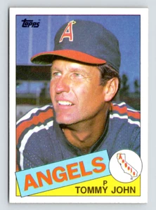 1985 Topps Card, #179 Tommy John, California Angels - Picture 1 of 3