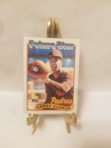 1989 Topps - Future Star Collector's Edition (Tiffany) #648 Sandy Alomar