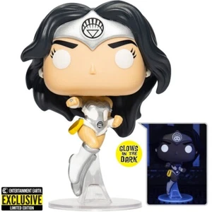 Wonder Woman 80th Anniversary White Lantern (GITD) Funko Pop mit Popschutz - Bild 1 von 4