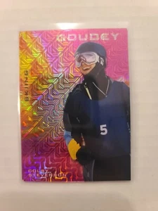 UD Goodwin Champions 2021 Goudey Colby Stevenson #G26 rosa refractor Traxx/299 - Imagen 1 de 2
