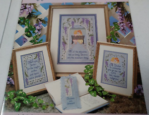 Great Big Graphs To My Sister With Love Counted Cross Stitch Pattern Craft Lot