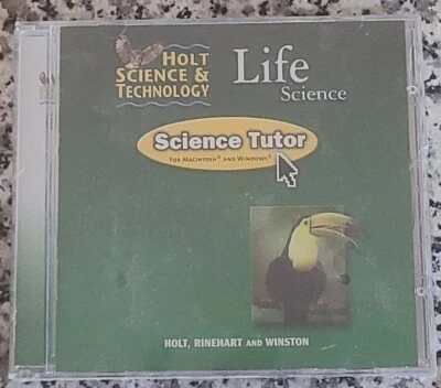 HOLT SCIENCE & TECHNOLOGY LIFE SCIENCE TUTOR NEW CD-ROM - Image 1 of 3