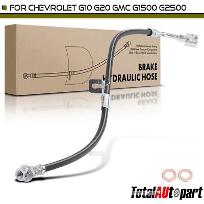 制动液压软管适用于雪佛兰 G10 G10 GMC G1500 G2500 1984 - 1995 前右 — 第 1/4 张图片