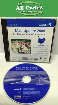  Garmin UPDATE City Navigator 2008 North America NT DVD for Windows/Mac Genuine! - Image 1 of 3