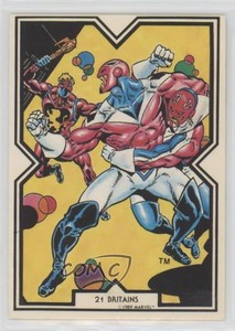 1989 Comic Images Excalibur Britains #21 d8k