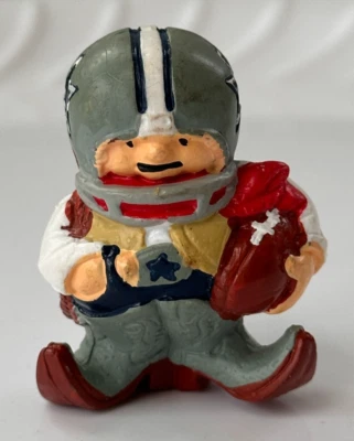 Figura de PVC rara de 2" mascota NFL Huddles 1983 Dallas Cowboys vintage Foto 1 de 4