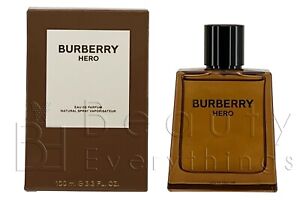 Burberry Hero by Burberry 3.3oz / 100ml Eau De Parfum Spray NIB Sealed For Men