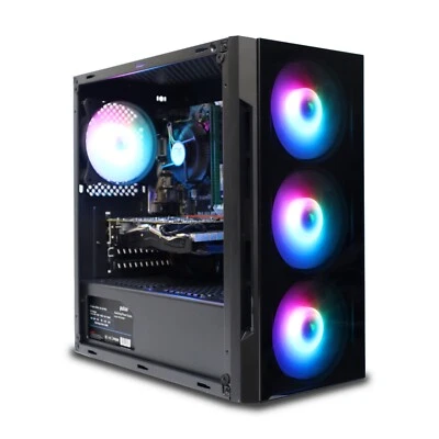 RTX Gaming PC Intel i7-14700F 32GB DDR4 NVIDIA RTX 5060 1TB + 1TB SSD Windows 11 - Image 1 of 4