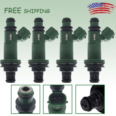 Set 4 OEM Fuel Injectors For 1996-2004 Subaru Impreza Legacy Outback 2.2L/2.5L Foto 1 de 4