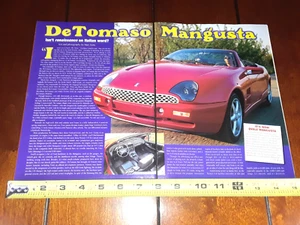 DETOMASO MANGUSTA PROTOTYP ORIGINAL 2000 ARTIKEL - Bild 1 von 8