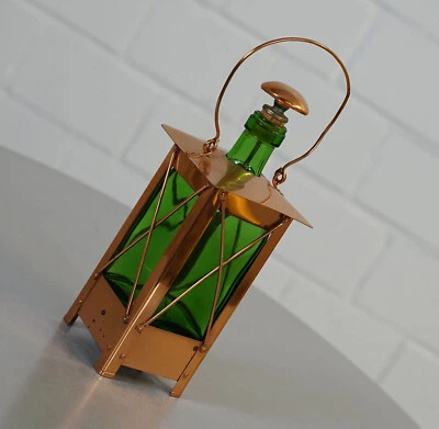 vecchio carillon Mapsa in rame vetro lampada marittima bisognerebbe avere anc... - Immagine 1 di 4