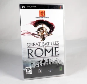 THE HISTORY CHANNEL Great Battles Of Rome Sony PSP Fra - Imagen 1 de 6