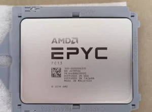 AMD EPYC Milano 7C13 CPU 64 core 2,00 Ghz sbloccato versione OEM di AMD EPYC 7763 - Foto 1 di 4