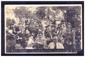 Cartolina Fotografica B. Montecatini Torretta 31-7-1924 Fot. Gioiorani IC171 - Imagen 1 de 1