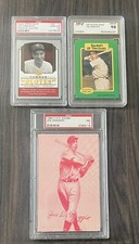 Joe Dimaggio Older High Graded Card/Postcard Collection